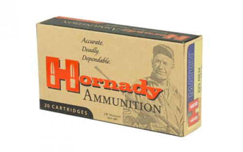 Hornady Hunting, 223REM, 75 Grain, Boat Tail, Hollow Point, 20 Round Box 8026