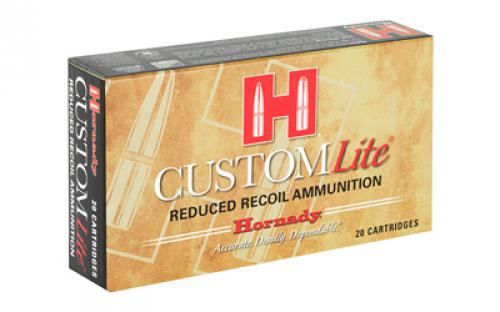 Hornady Custom Lite, 243 Win 87 Grain, SST, Low Recoil, 20 Round Box 80466