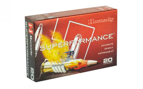 Hornady SuperFormance, 270WIN, 130 Grain, SST, 20 Round Box 80543