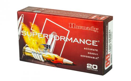 Hornady SuperFormance, 7MM-08, 139 Grain, SST, 20 Round Box 80573