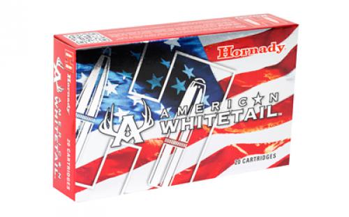 Hornady American Whitetail, 7MM Rem, 154 Grain, Soft Point, InterLock, 20 Round Box 80590