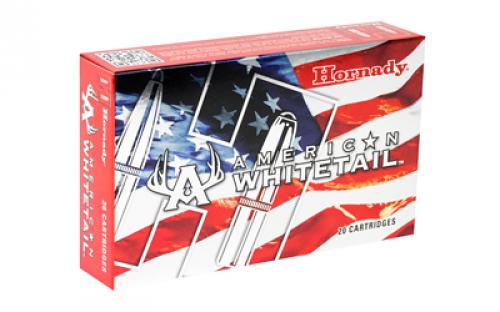 Hornady American Whitetail, 7MM REM, 139 Grain, Soft PointInterLock, 20 Round Box 80591