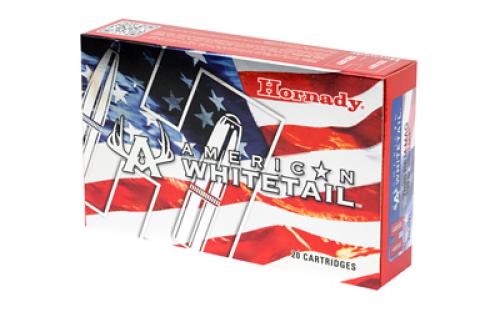 Hornady American Whitetail, 7MM REM, 139 Grain, Soft PointInterLock, 20 Round Box 80591