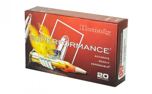 Hornady SuperFormance, 7MM REM, 154 Grain, SST, 20 Round Box 8061