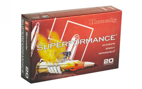 Hornady Superformance, 7MM Remington, 162 Grain, SST, 20 Round Box 80633