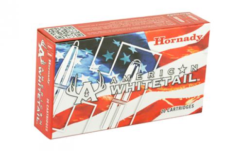 Hornady American Whitetail, 30-30, 150 Grain, Round Nose, InterLock, 20 Round Box 80801