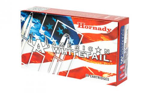 Hornady American Whitetail, 308WIN, 150 Grain, Soft Point, InterLock, 20 Round Box 8090