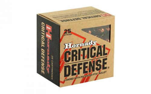 Hornady Critical Defense, 30 Carbine, 110 Grain, Flex Tip, 25 Round Box 81030