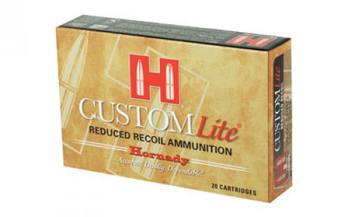 Hornady Custom Lite, 30-06, 125 Grain, SST, Low Recoil, 20 Round Box 81066