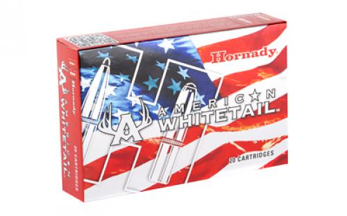 Hornady American Whitetail, 30-06, 150 Grain, Interlock Soft Point, 20 Round Box 8108