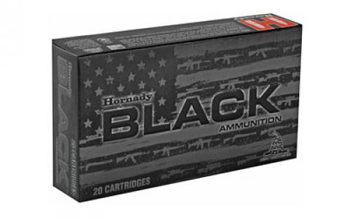 Hornady BLACK, 6MM Creedmoor, 105 Grain, Boat Tail Hollow Point, 20 Round Box 81396