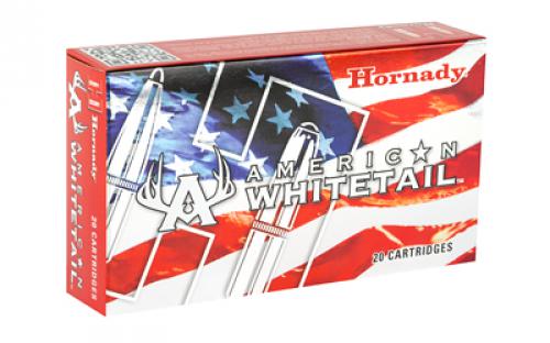 Hornady American Whitetail, 6.5 Creedmoor, 129 Grain, Interlock, 20 Round Box 81489