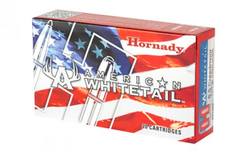 Hornady American Whitetail, 6.5 Creedmoor, 129 Grain, Interlock, 20 Round Box 81489