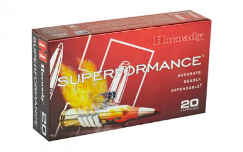 Hornady Superformance, 6.5 CREEDMOOR, 129 Grain, SST, 20 Round Box 81496