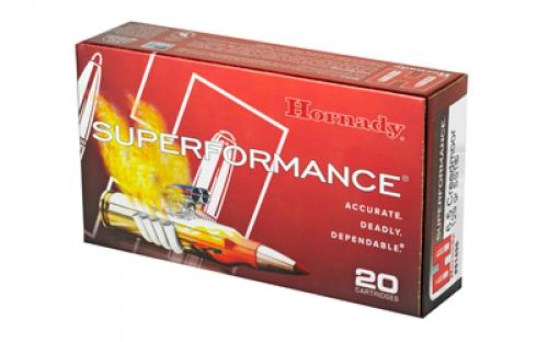 Hornady Superformance, 6.5 CREEDMOOR, 129 Grain, SST, 20 Round Box 81496