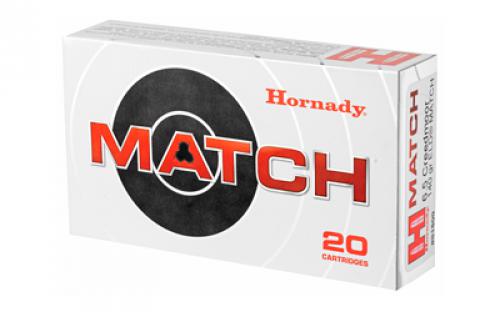 Hornady Match, 6.5 Creedmoor, 140 Grain, ELD Match, 20 Round Box 81500