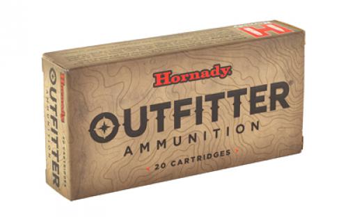 Hornady Outfitter, 300 Winchester Short Magnum, 180 Grain, CX, 20 Round Box 822034