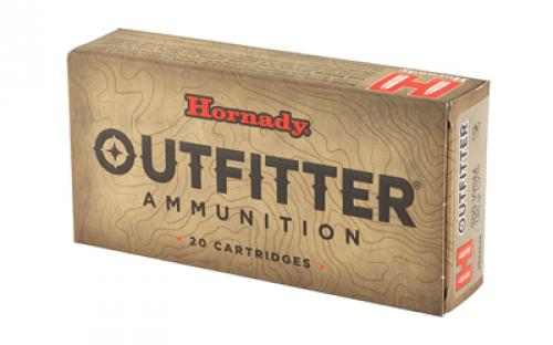 Hornady Outfitter, 300 Winchester Short Magnum, 180 Grain, CX, 20 Round Box 822034