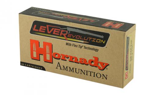 Hornady LeverEvolution, 338 Marlin Express, 200 Grain, FlexTip, 20 Round Box 82240