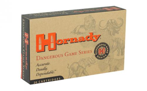 Hornady Dangerous Game, 375 Ruger, 270 Grain, Soft Point, InterLock, 20 Round Box 8231