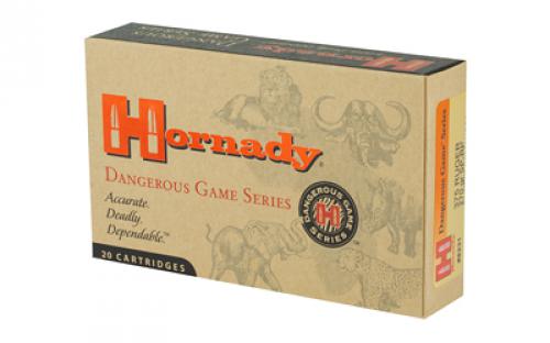 Hornady Dangerous Game, 375 Ruger, 270 Grain, Soft Point, InterLock, 20 Round Box 8231