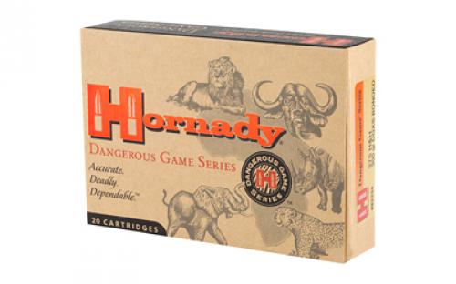 Hornady Dangerous Game, 375H&H, 300Gr, DGX Bonded, 20 Rounds Per Box 82334