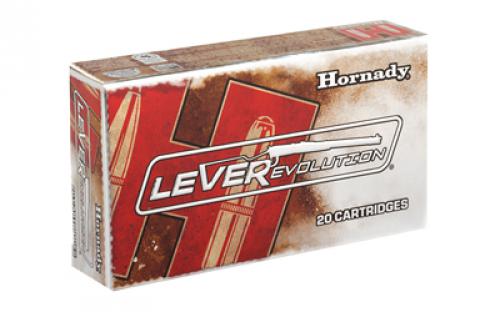 Hornady LeverEvolution, 32 Winchester Special, 165 Grain, FlexTip, 20 Round Box 82732