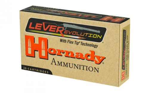 Hornady LeverEvolution, 308 Marlin Express, 160 Grain, FlexTip, 20 Round Box 82733