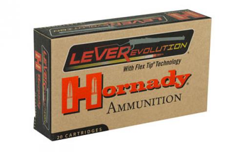 Hornady LeverEvolution, 35 Remington, 200 Grain, FlexTip, 20 Round Box 82735