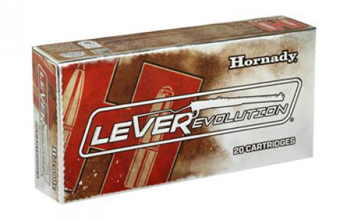 Hornady LeverEvolution Ammunition, 45-70 Gvt, 250 Grain, MFX, Lead Free, 20 Round Box, California Certified Nonlead Ammunition 82741