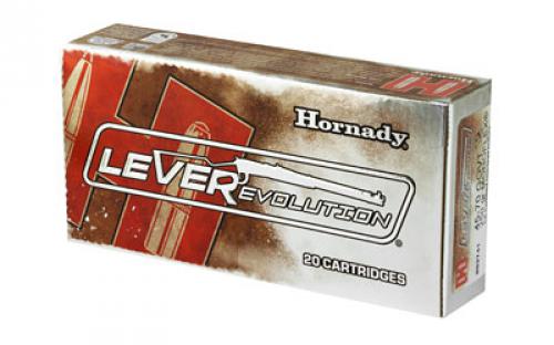 Hornady LeverEvolution Ammunition, 45-70 Gvt, 250 Grain, MFX, Lead Free, 20 Round Box, California Certified Nonlead Ammunition 82741