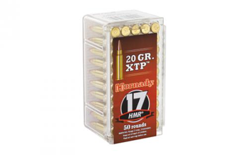 Hornady Varmint Express, 17HMR, 20 Grain, XTP, 50 Round Box 83172