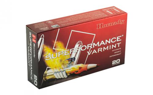 Hornady Superformance, 22-250, 50 Grain, V-Max, 20 Round Box 83366