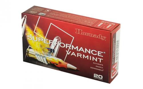 Hornady Superformance, 22-250, 50 Grain, V-Max, 20 Round Box 83366