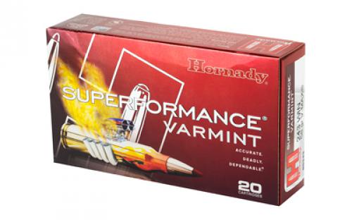 Hornady Superformance Varmint, 243WIN, 58 Grain, V-Max, 20 Round Box 8343