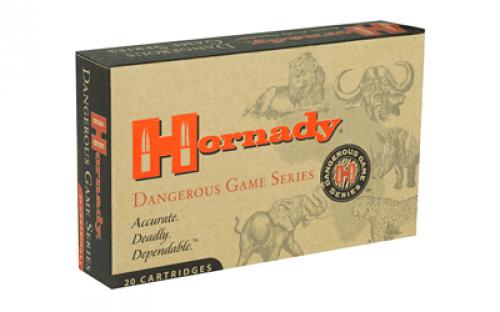 Hornady Dangerous Game, 458 Win, 500Gr, DGX Bonded, 20 Rounds Per Box 85834