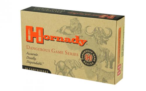 Hornady Dangerous Game, 458 Win, 500Gr, DGX Bonded, 20 Rounds Per Box 85834