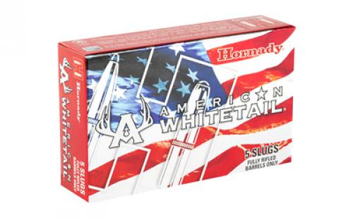 Hornady American Whitetail, 12 Gauge, 2.75", 325 Grain, InterLock, Rifled Slug, 5 Round Box 86271