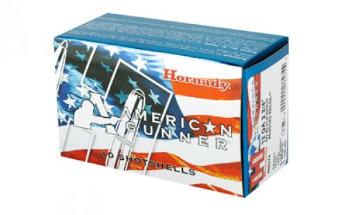 Hornady American Gunner, 12Ga 2.75", 00 Buckshot, Low Recoil, 10 Round Box 86274