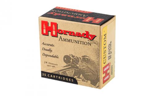 Hornady Custom, Self Defense, 32ACP, 60 Grain, XTP, 25 Round Box 90062