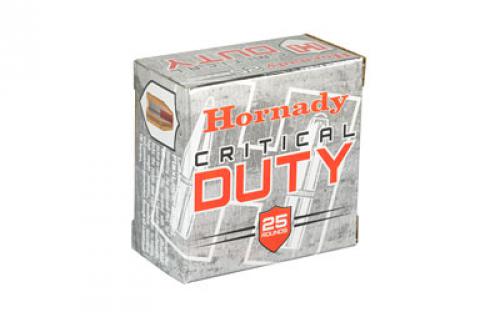 Hornady Critical Duty, 9MM +P, 124 Grain, FlexLock Duty, 25 Round Box 90216