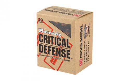 Hornady Critical Defense, 44 Special, 165 Grain, FTX, 20 Round Box 90700