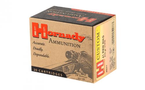 Hornady Custom, 41 Mag, 210 Grain, XTP, 20 Round Box 9077