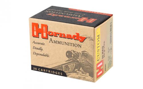 Hornady Custom, 44 Mag, 200 Grain, XTP, 20 Round Box 9080