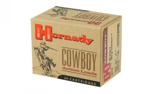 Hornady Custom, Cowboy, 45LC, 255 Grain, Lead, 20 Round Box 9115