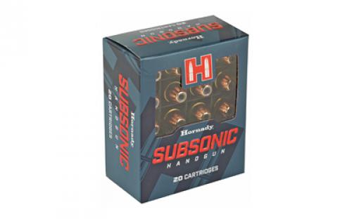 Hornady Subsonic, 40 S&W, 180 Grain, XTP, 20 Round Box 91369