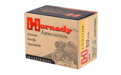 Hornady Custom, 50 Action Express, 300 Grain, Hollow Point, XTP, 20 Round Box 9245