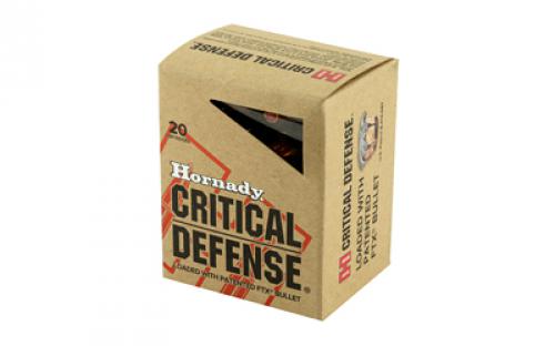 Hornady Critical Defense, 45 Colt, 185 Grain, FTX, 20 Round Box 92790