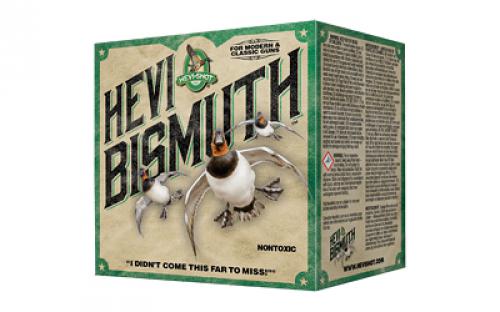 HEVI-Shot HEVI-Shot, HEVI-Bismuth, 12 Gauge 3, Max Dram, 1 3/8 oz, #2 Shot Size, 25Rd Box HS14002