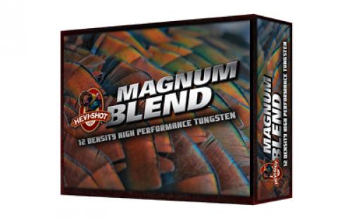 HEVI-Shot Magnum Blend, 12 Gauge 3.5, 5/6/7, 2 1/4oz, Tungsten, 5 Rounds Per Box HS41205